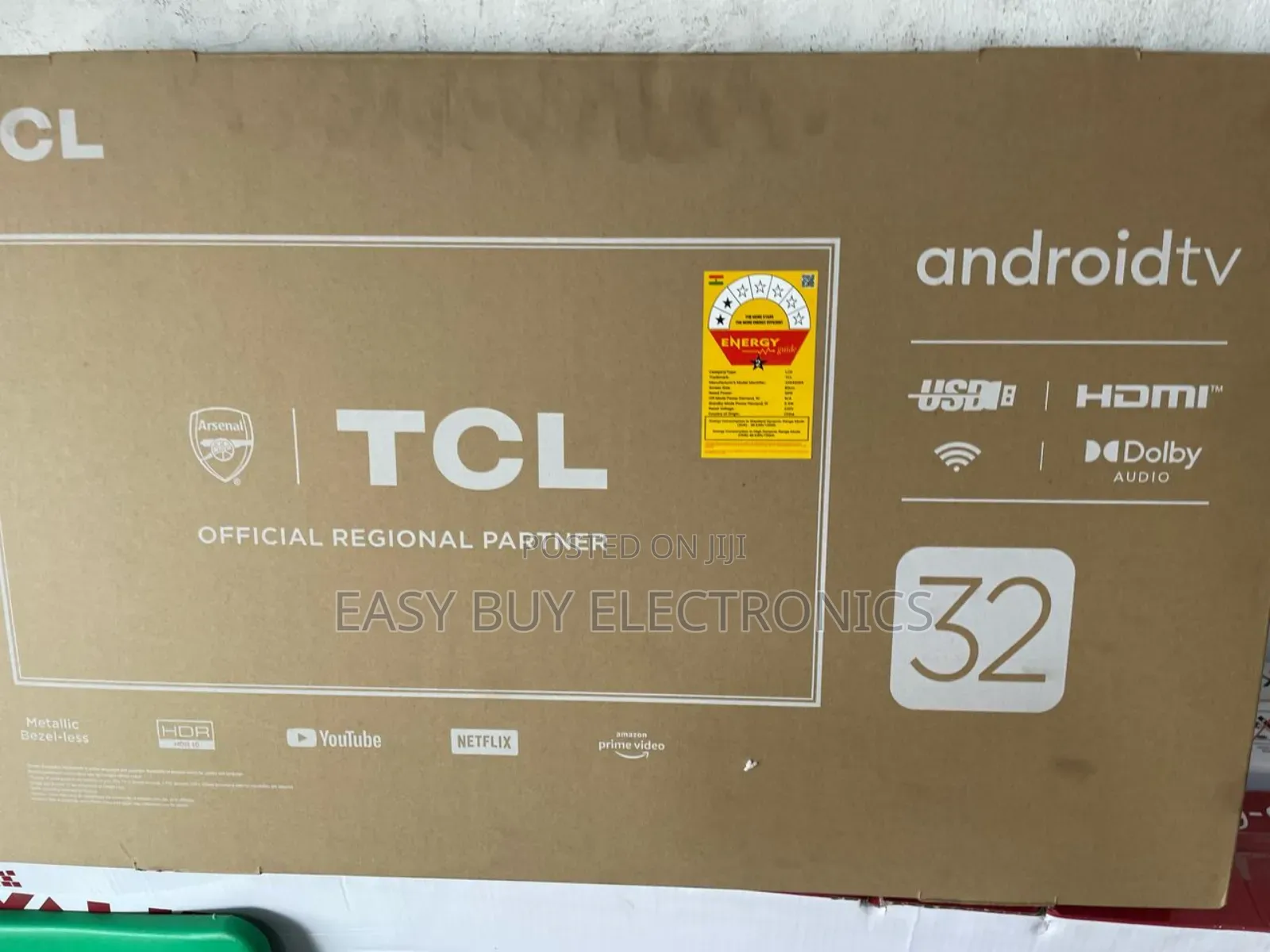 TCL 32" Maxx Led Full Android Display