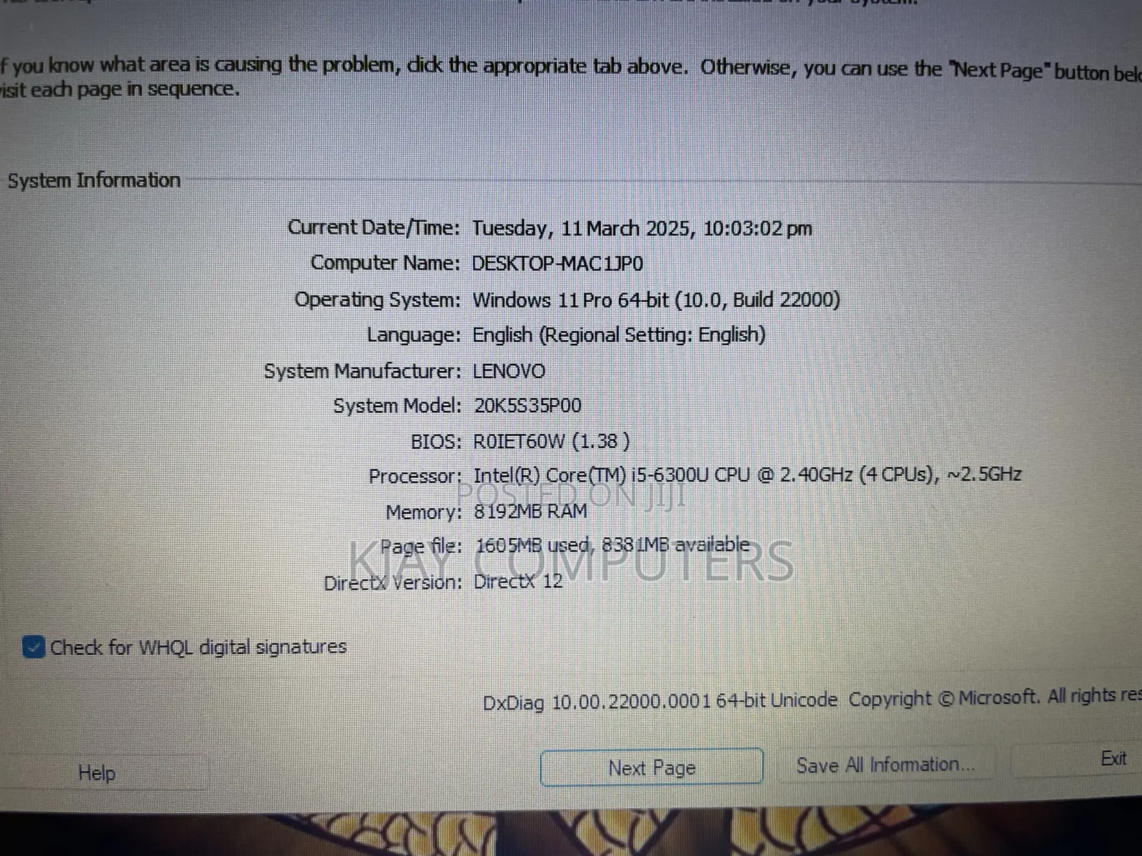 Laptop Lenovo ThinkPad X270 8GB Intel Core I5 SSD 256GB