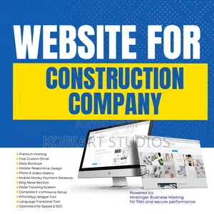 Promo Pack - User Friendly Website for Construction Companies