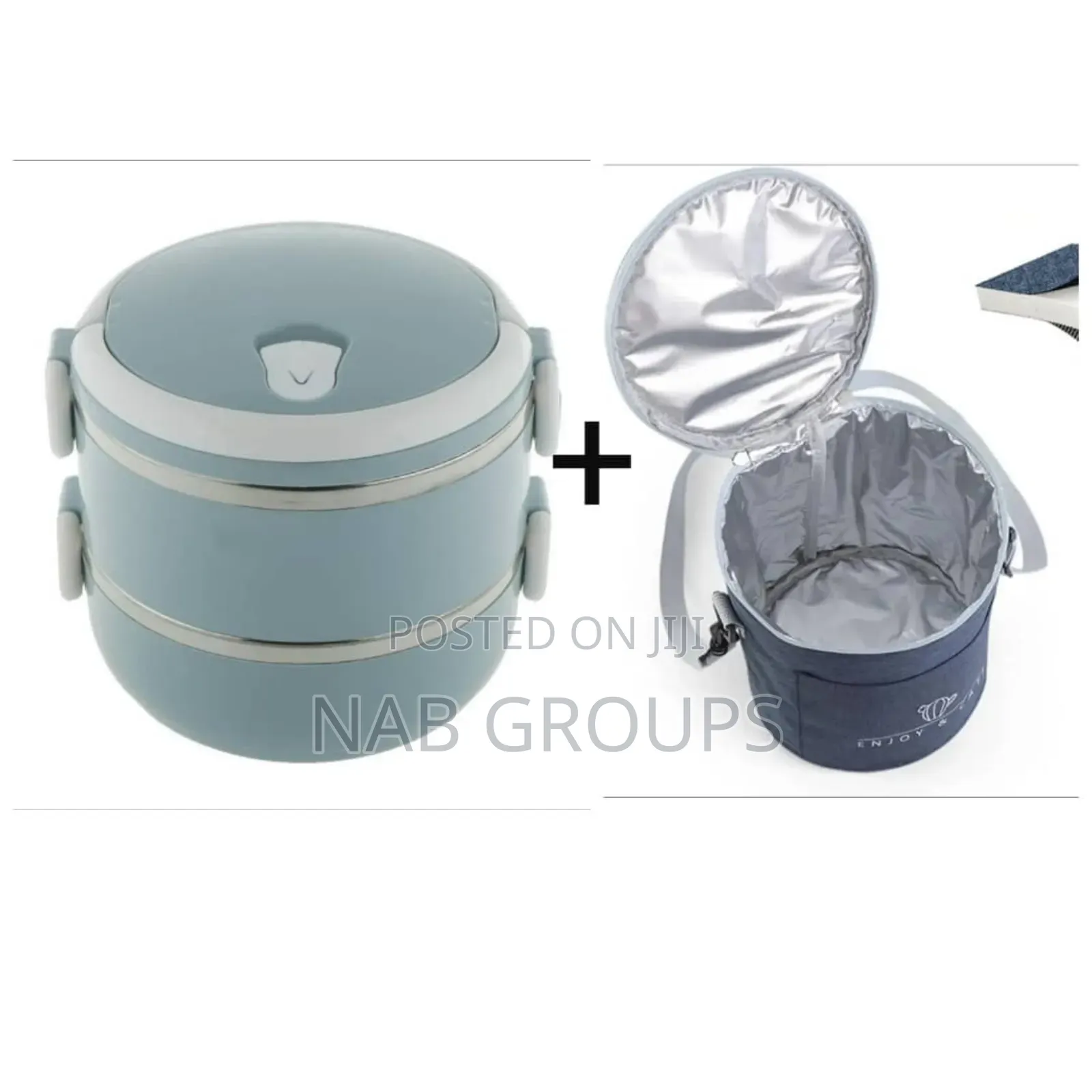 2pcs Lunch Box With Lunch Bag