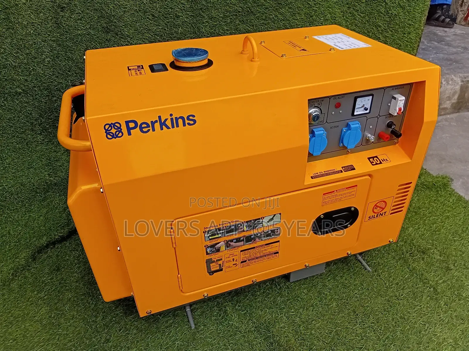 Ac Breaker 10kva Perkins Generator Diesel Generator