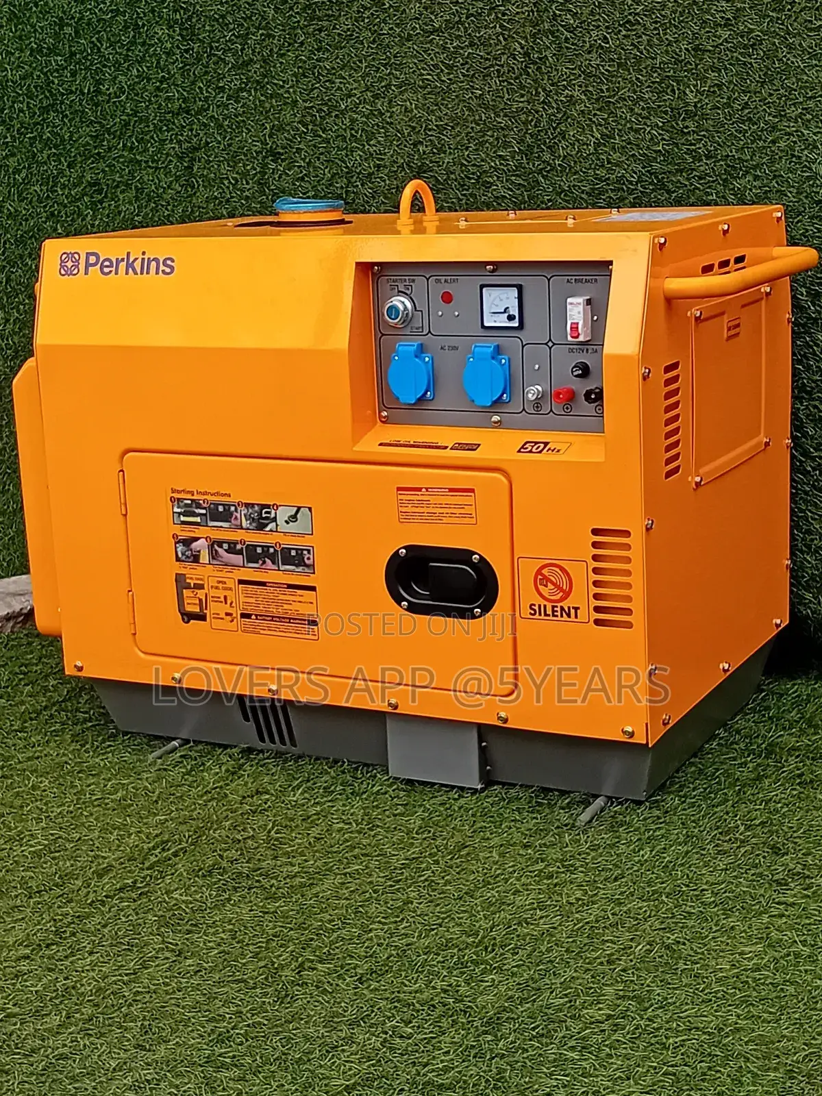 No Light No Problem. 10kva Perkins Generator Diesel Engine
