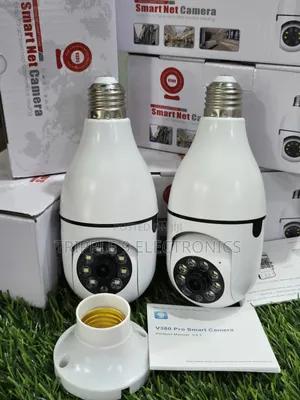 Smart V380 Pro Wifi Bulb Camera