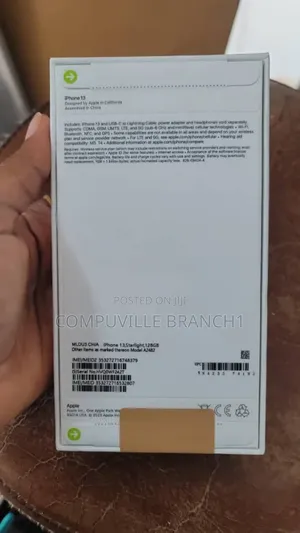 New Apple iPhone 13 128 GB White