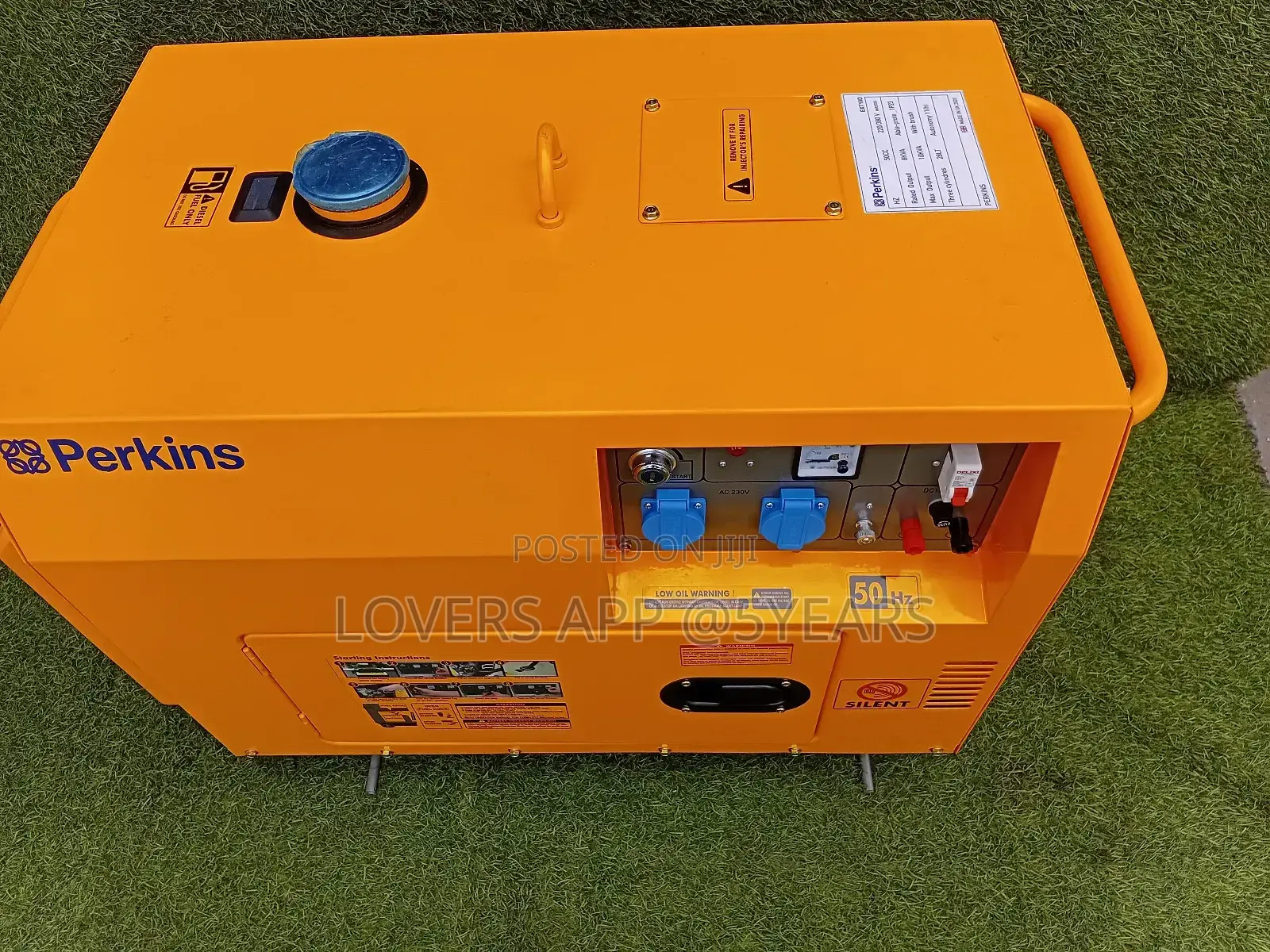 Okay for Church Perkins Generator 10kva Keystart Generator