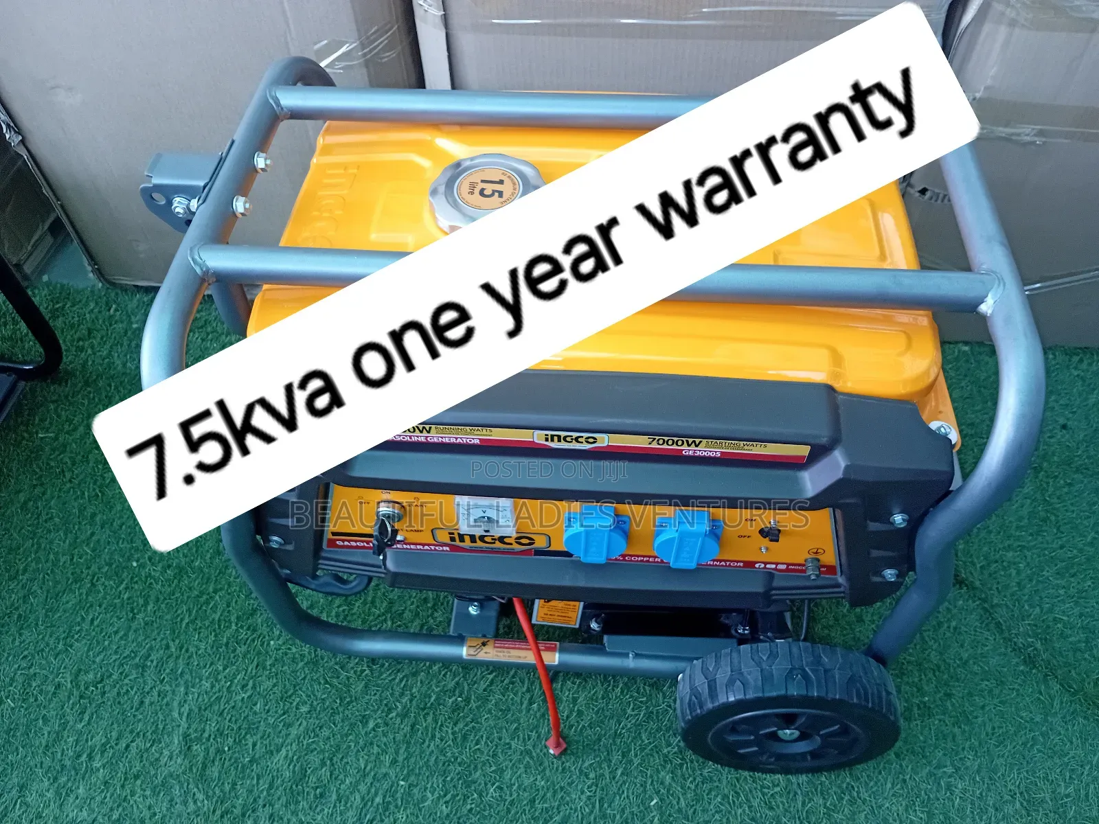 Portable Generator 7.5kva E