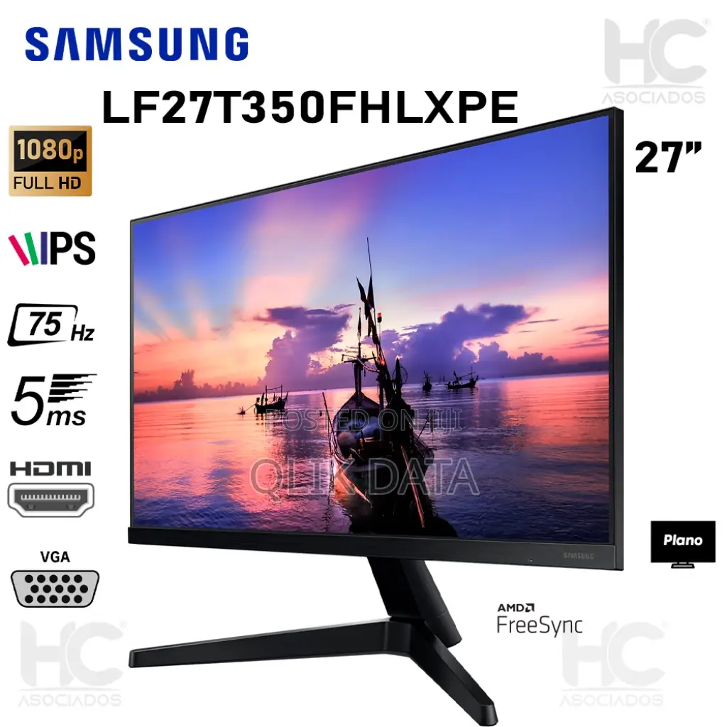 Samsung 27” Ips 3-Sided Borderless Monitor