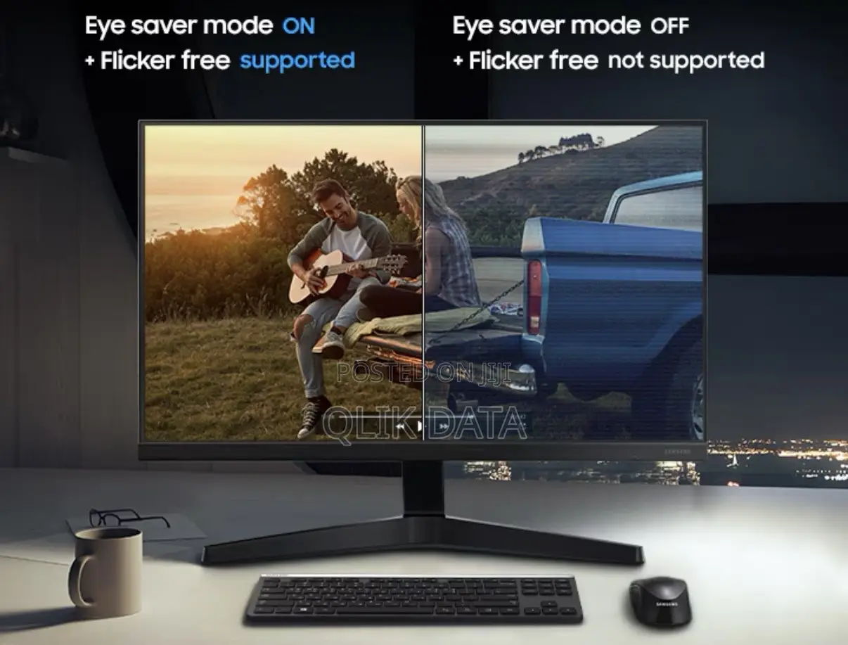 Samsung 27” Ips 3-Sided Borderless Monitor