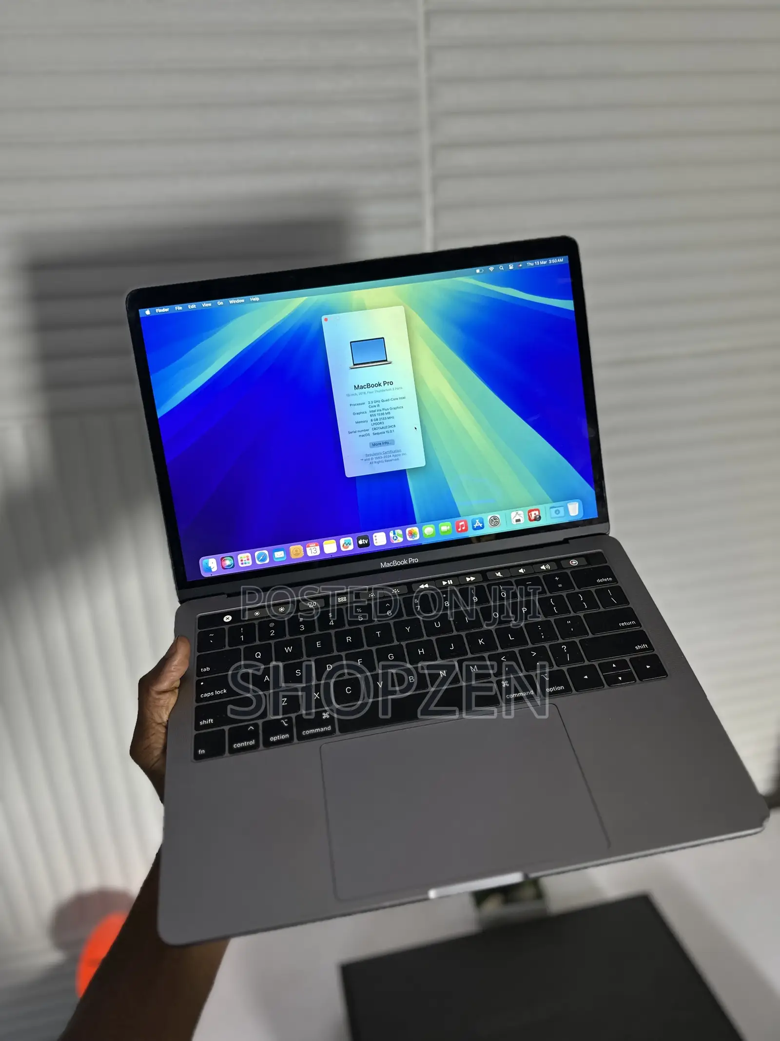 Laptop Apple MacBook Pro 2018 8GB Intel Core i5 SSD 256GB