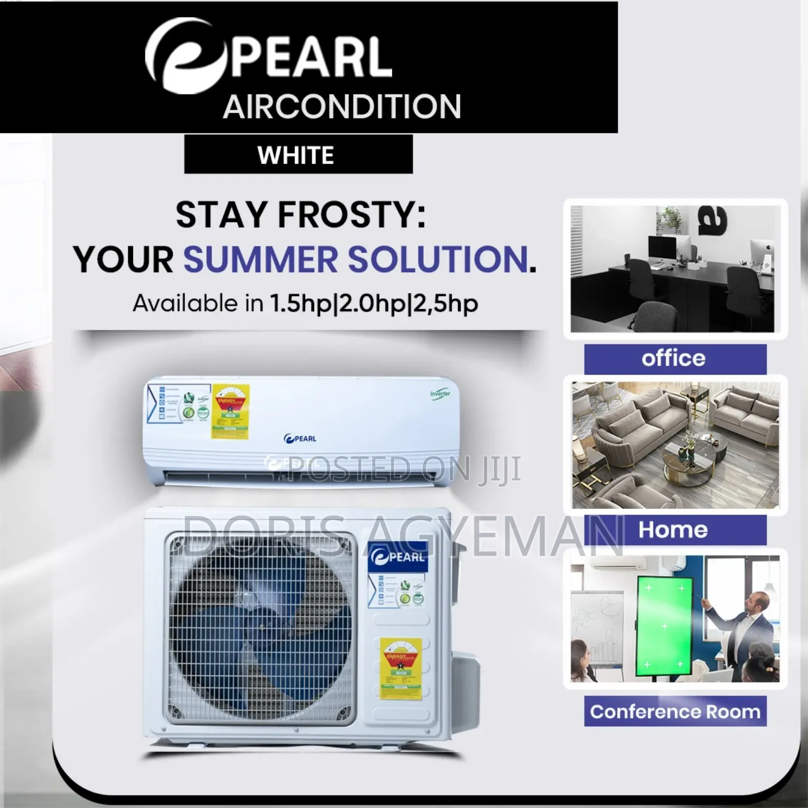 Pearl 1.5hp Air Conditioner