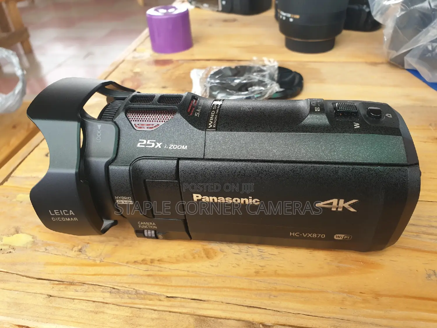 Panasonic HC-VX870E 4K Camcorder