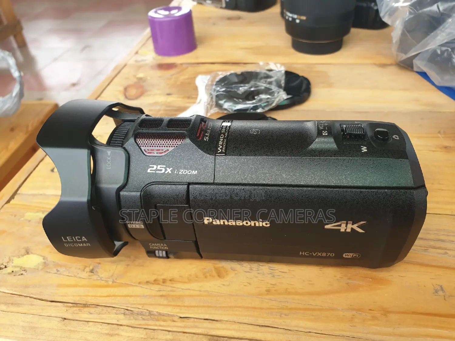 Panasonic HC-VX870E 4K Camcorder