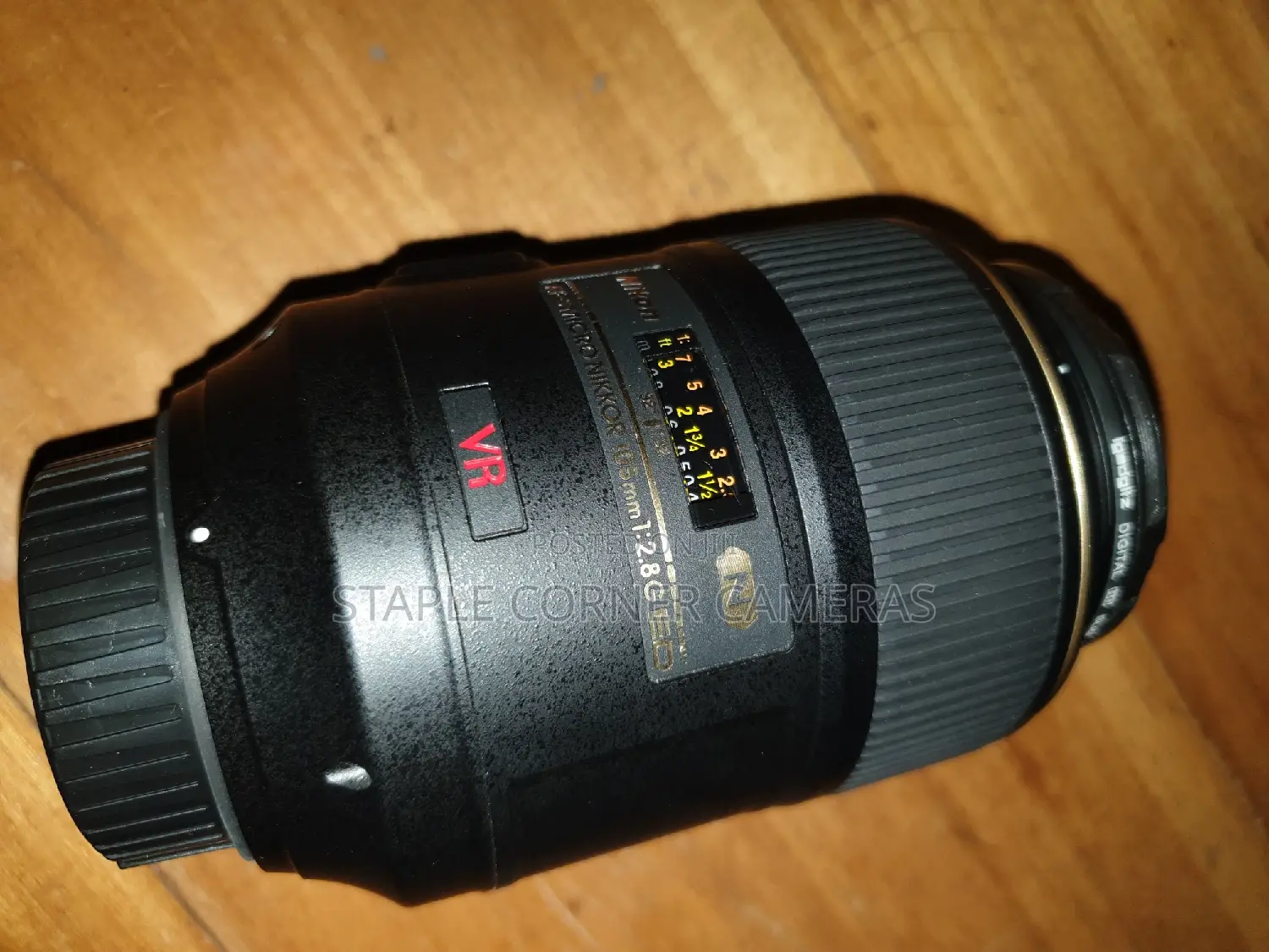 Nikon Af-s Micro Nikkor 105mm F/2.8G Ed VR Micro Lens