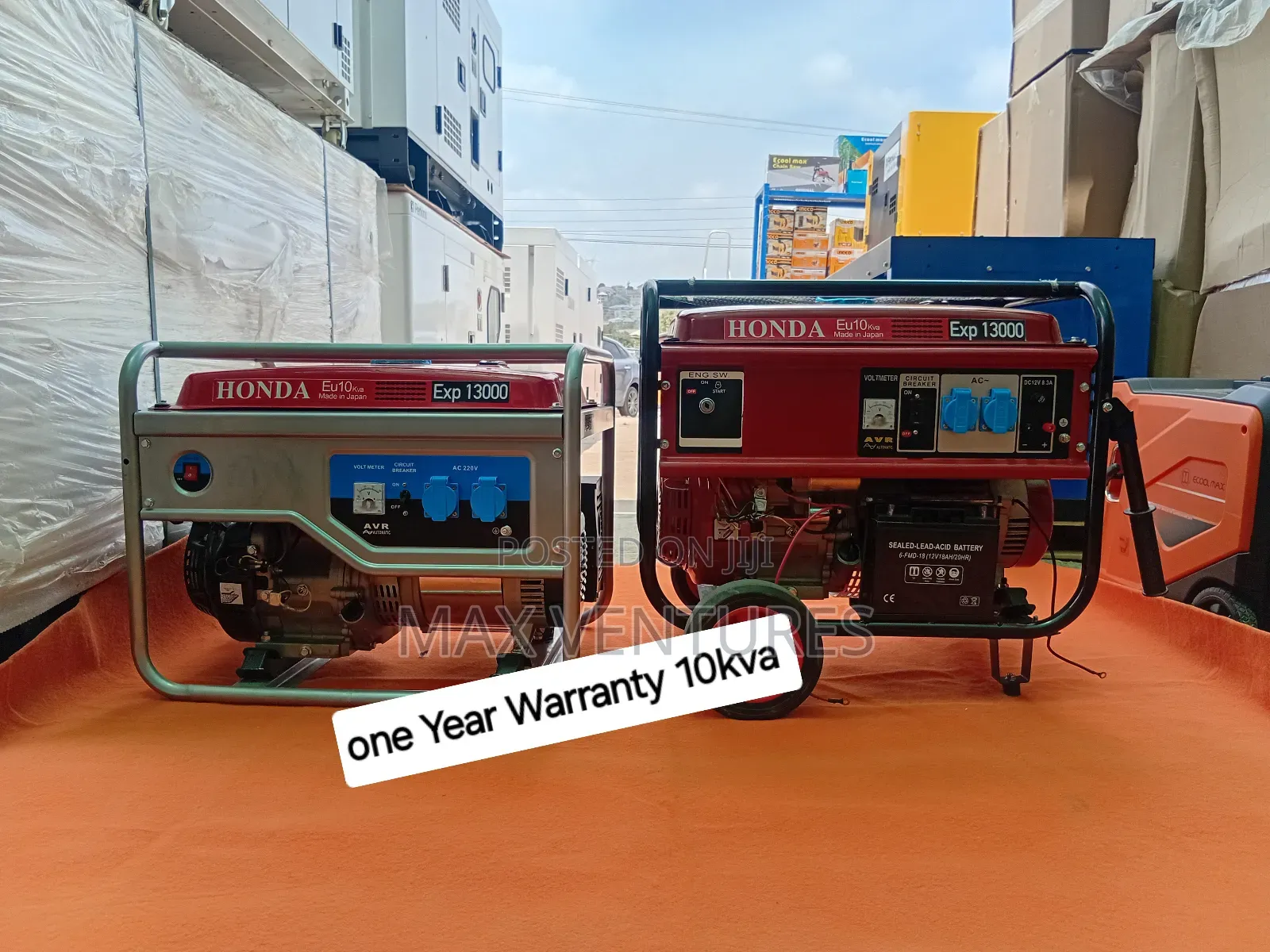 10kva Petrol Generator Made in Japan Honda 10kva Genset