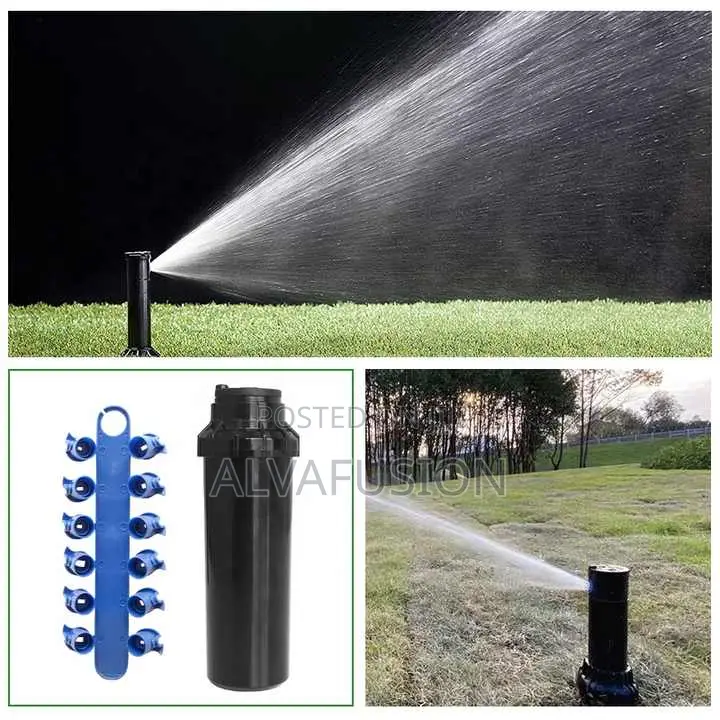 360°Adjustable Sprinkler Lawn Garden Pop Up Sprinkler