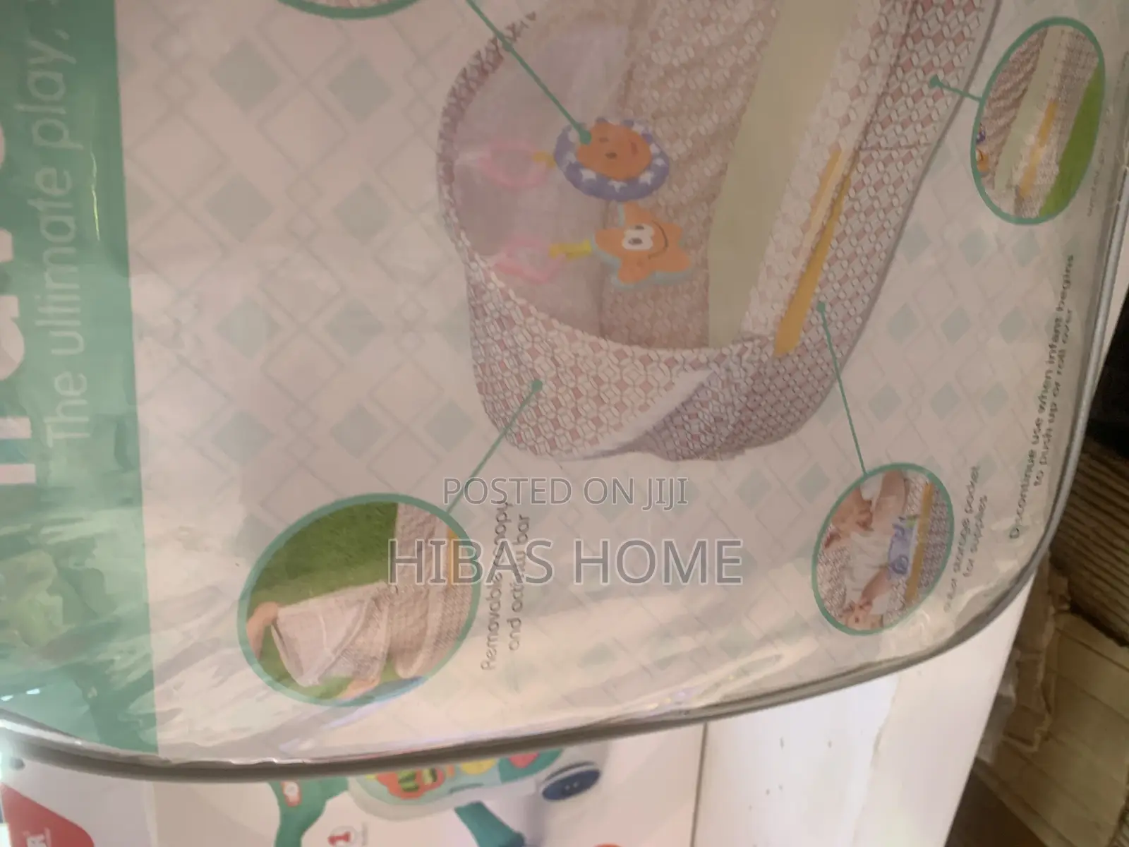 Tiibaby Baby Travel Bassinet With Music, Co Sleeper Baby Bed
