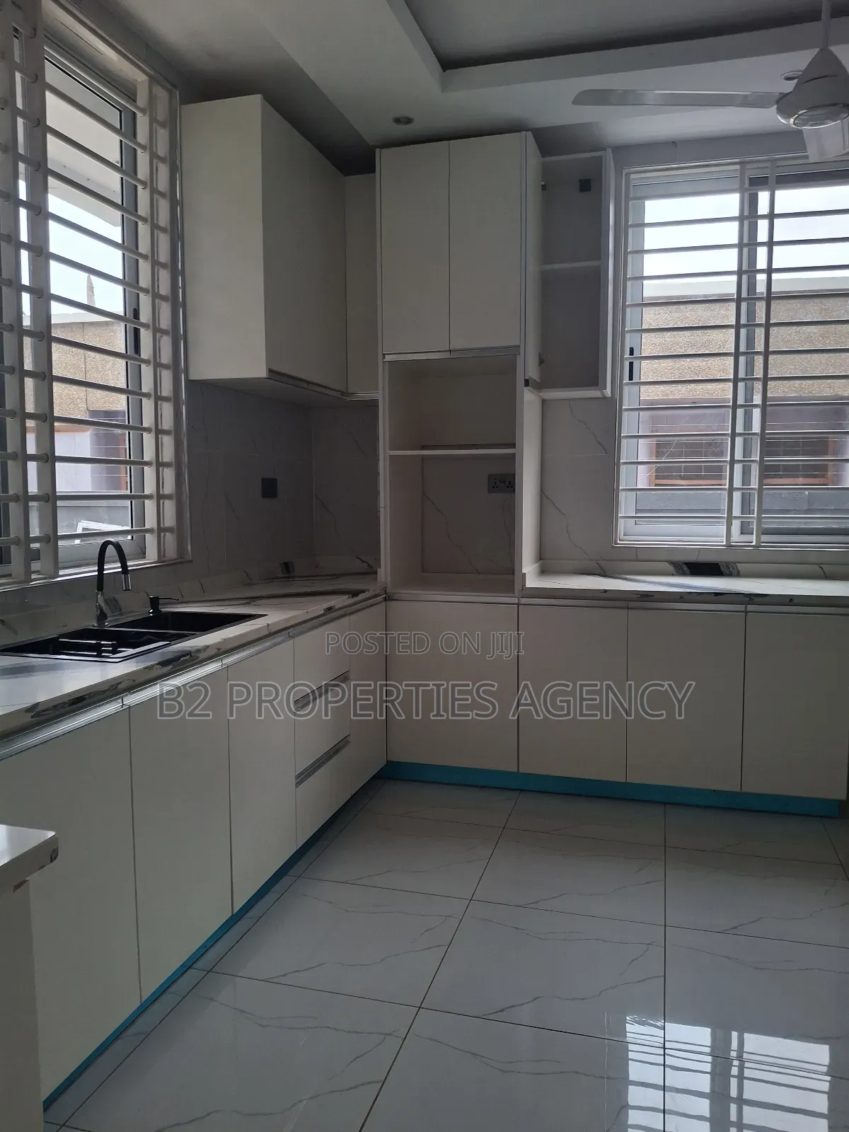 Furnished 3bdrm House in B2 Properties Agency, Kumasi Metropolitan