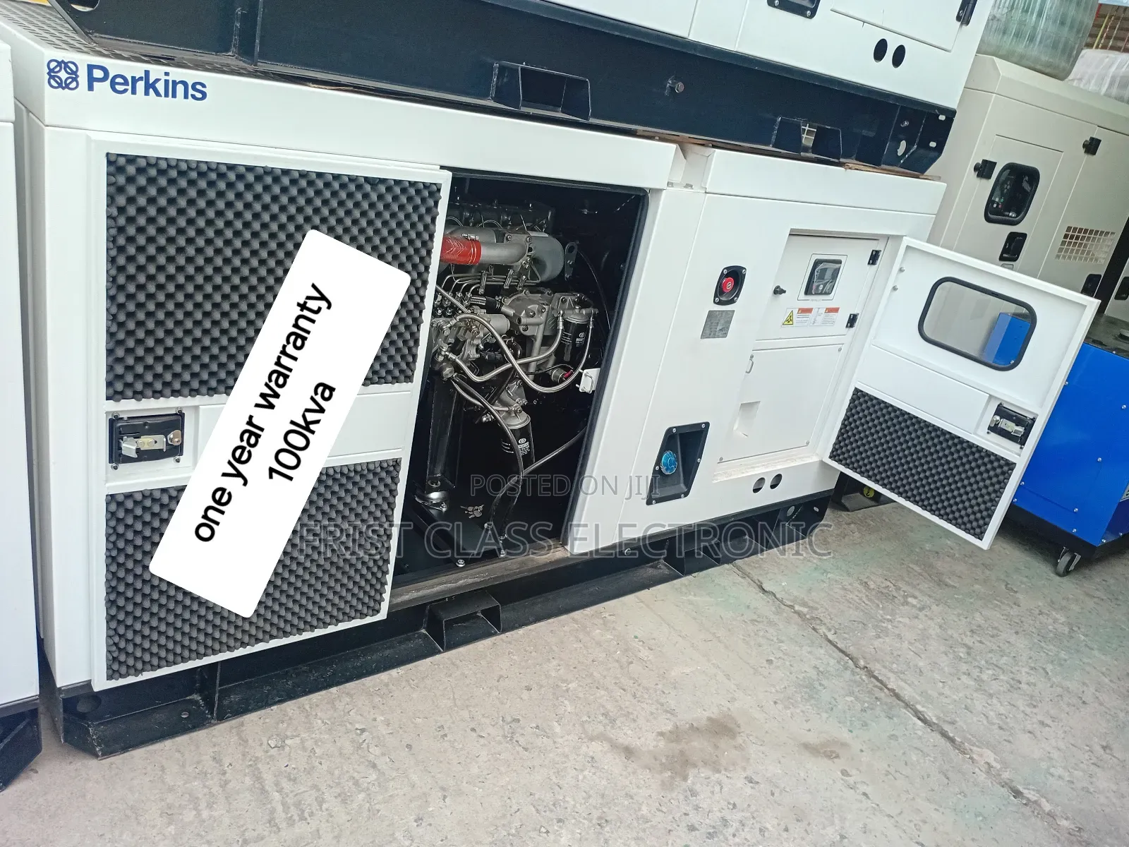 100kva Heavy Duty Diesel Genset for Health Care Facilities