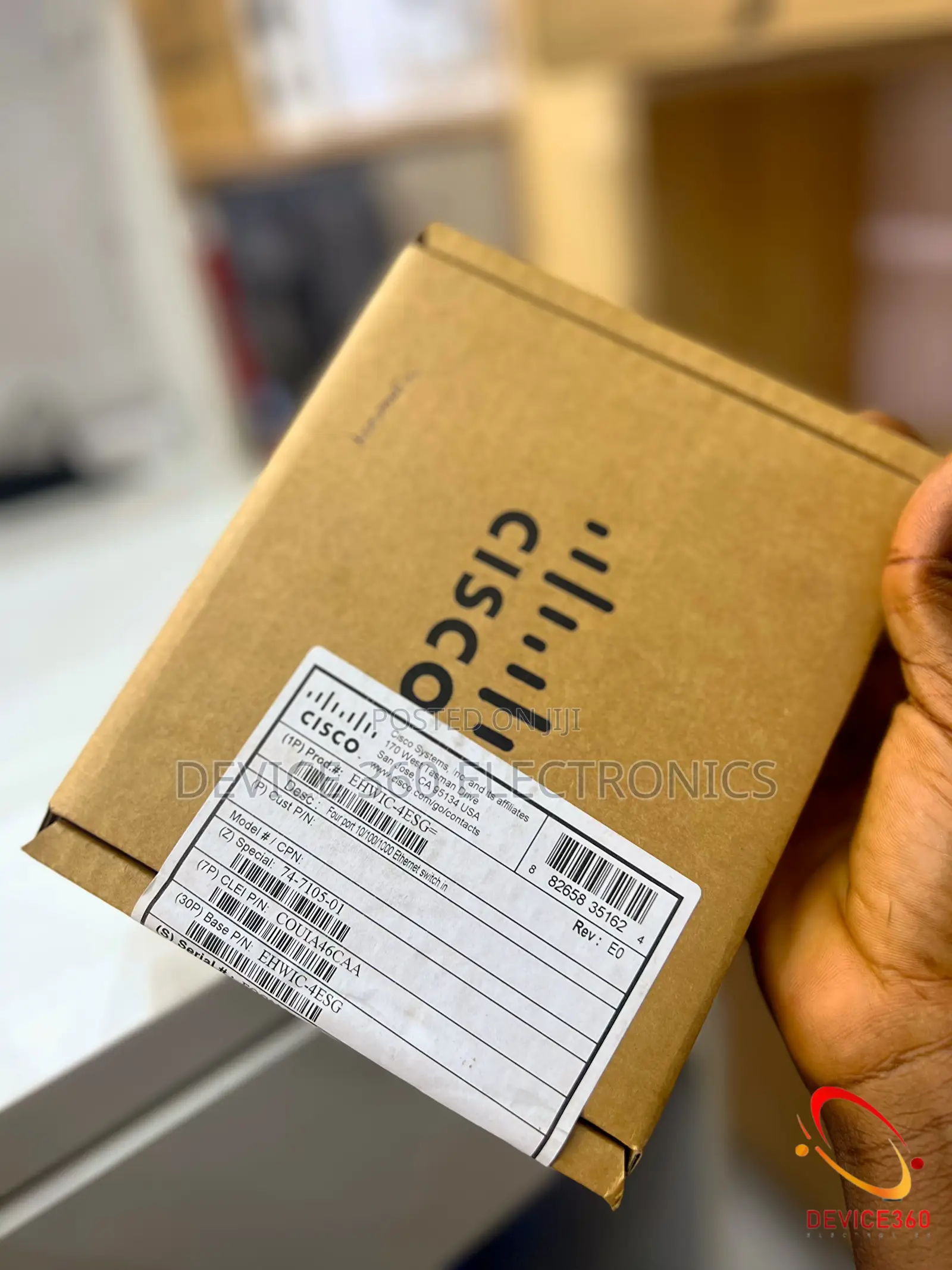 Ehwic-4esg- Four Port 10/100/1000 Ethernet Switch