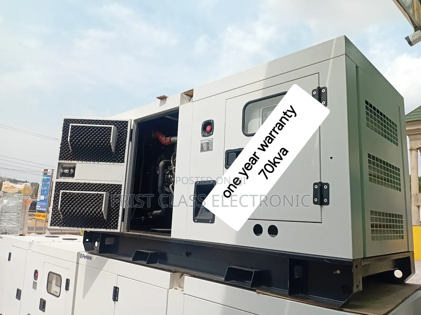 Highly Capacitated 70kva Silent Diesel Generator