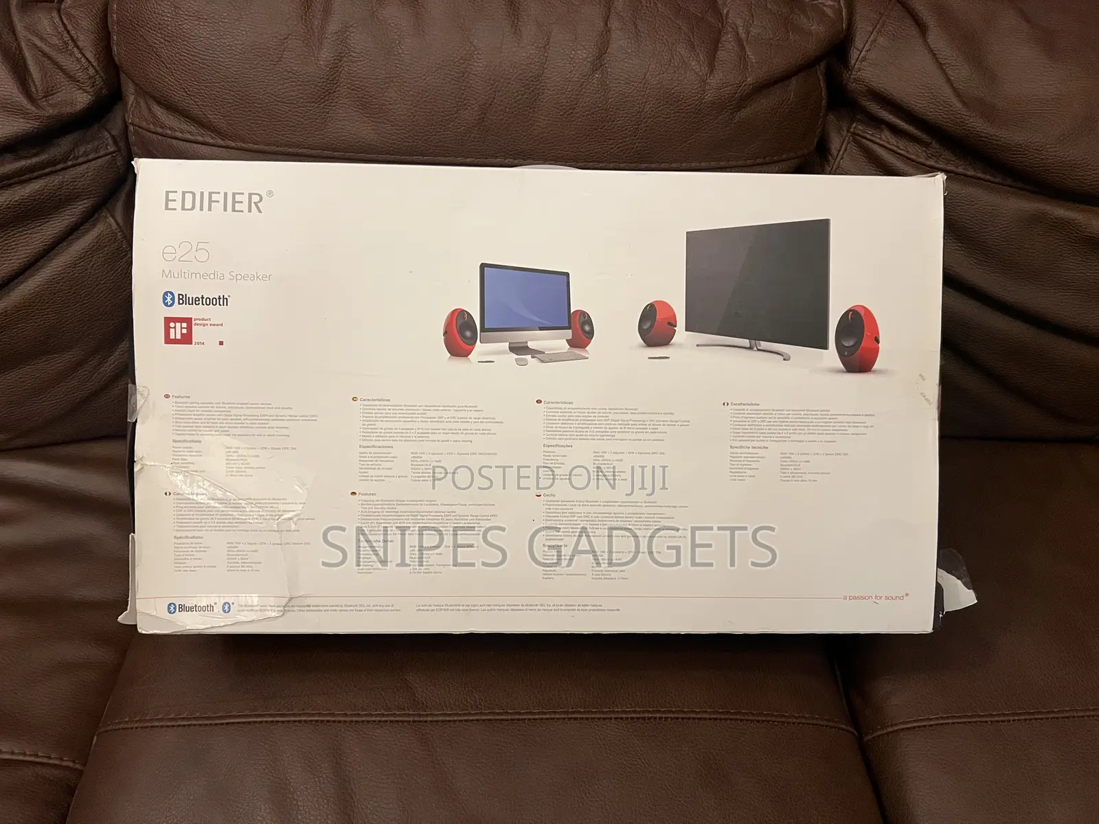 Edifier E25 Gaming/Pc Bluetooth Speaker