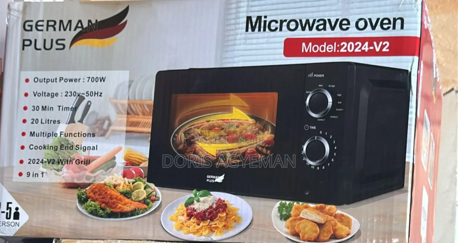 Lefon Microwave 20l Black