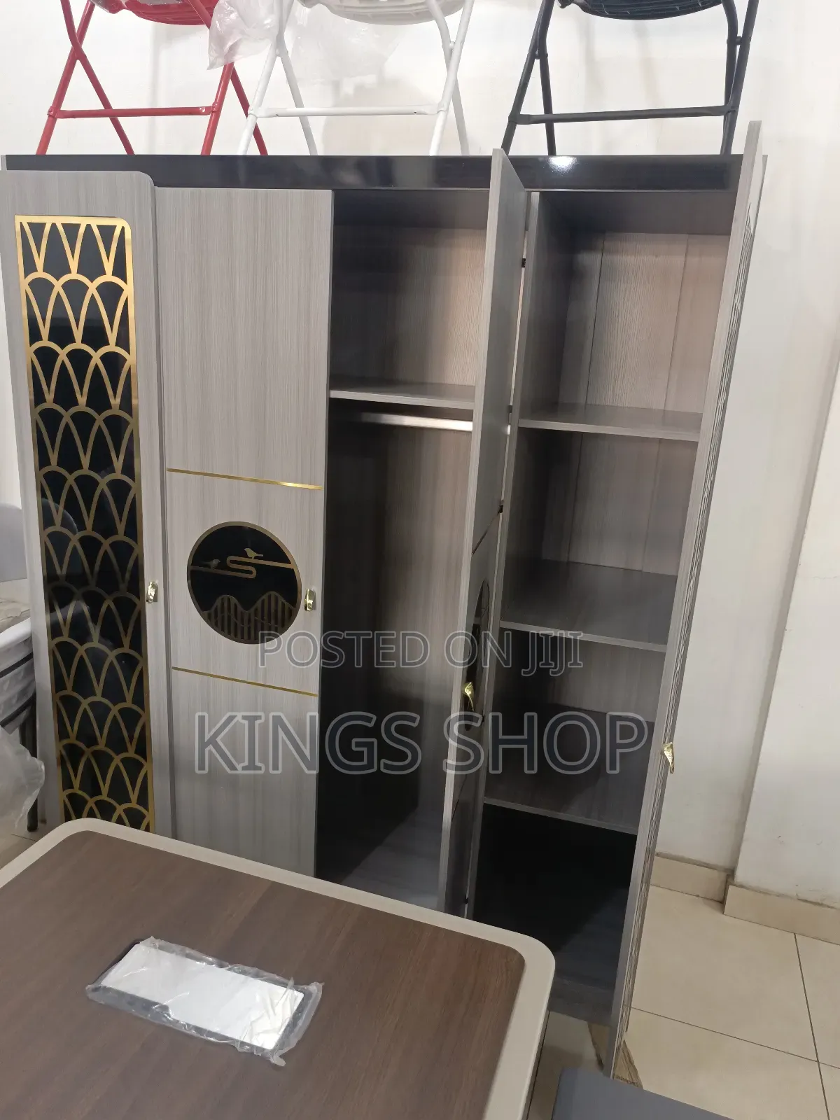 Executive Wood Wardrobe 4in1