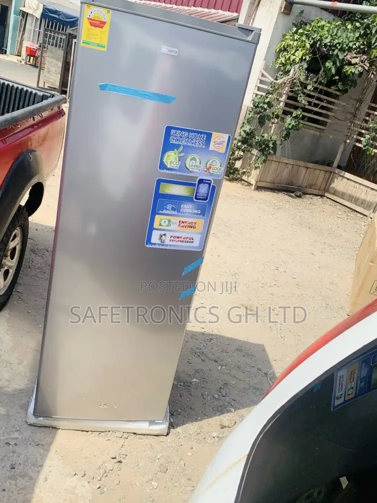 Nasco Iceguard Standing Freezer Grey 242 Liters Singledoor