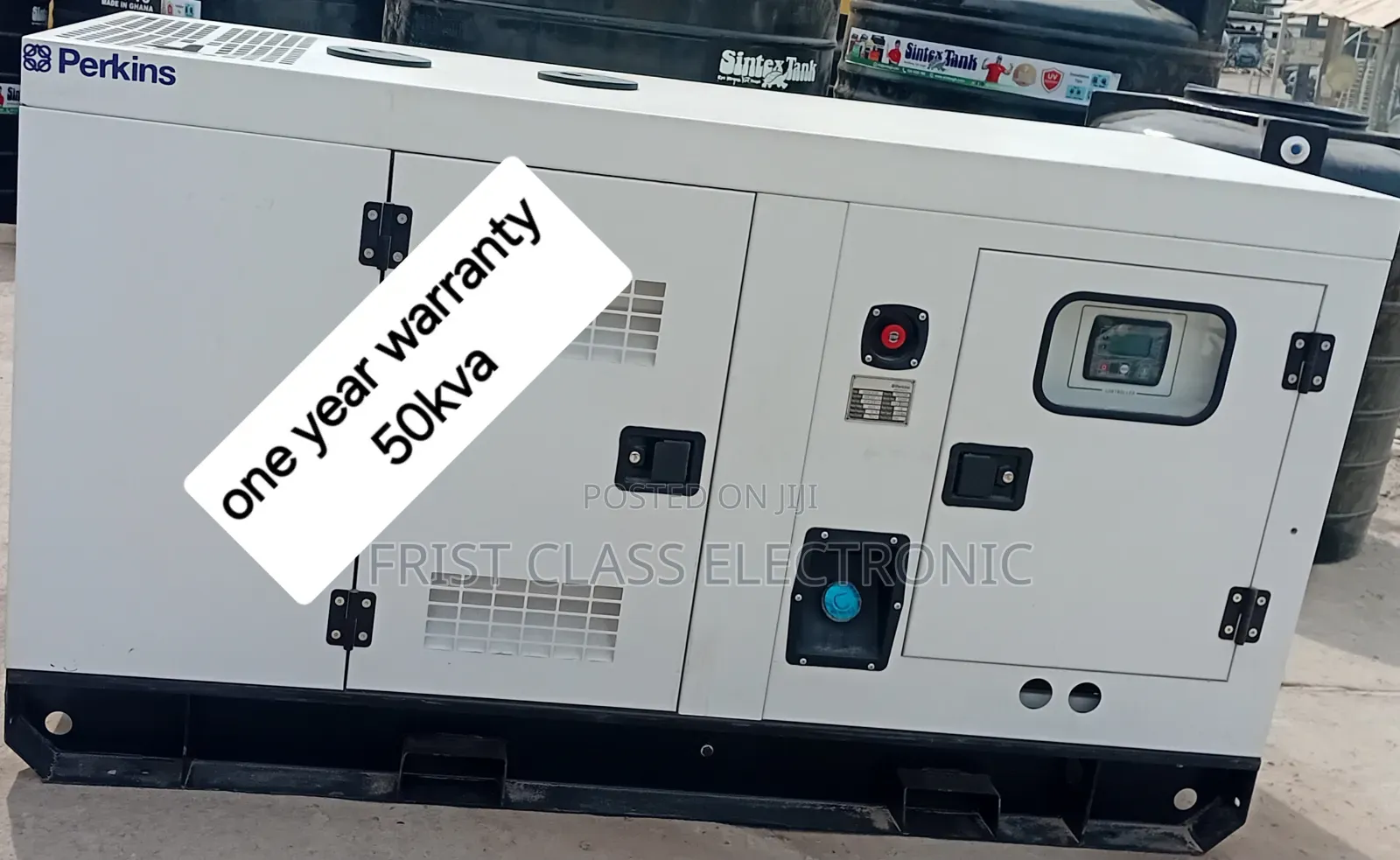Approved and Effective 50kva Silent Diesel Generator