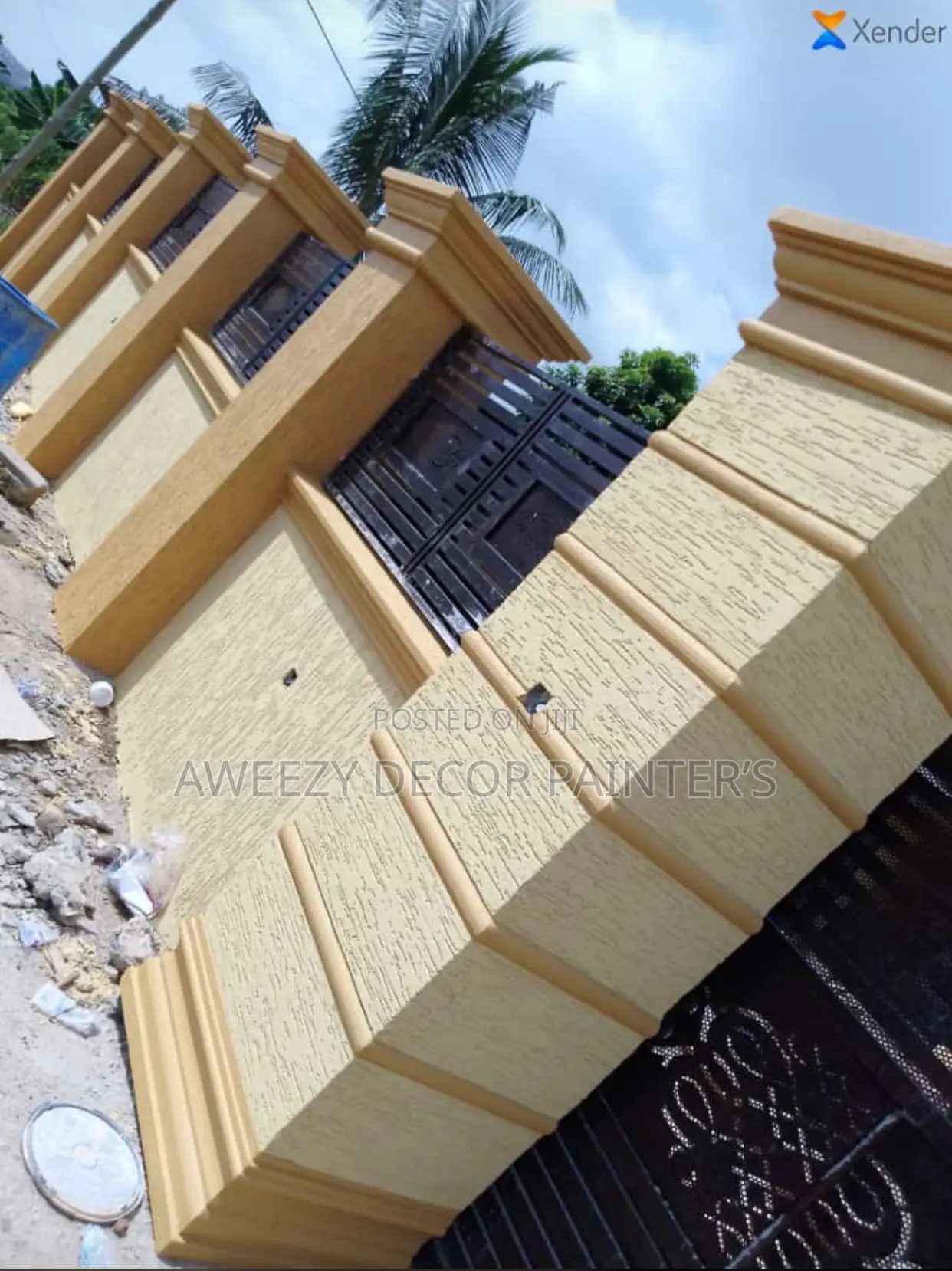 Graffiato Paint and Installation Ongoing on Cool Price
