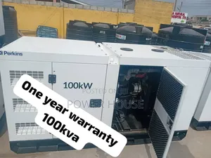 Current Perkins Diesel 100kva Silent Generator 100kw Perkins