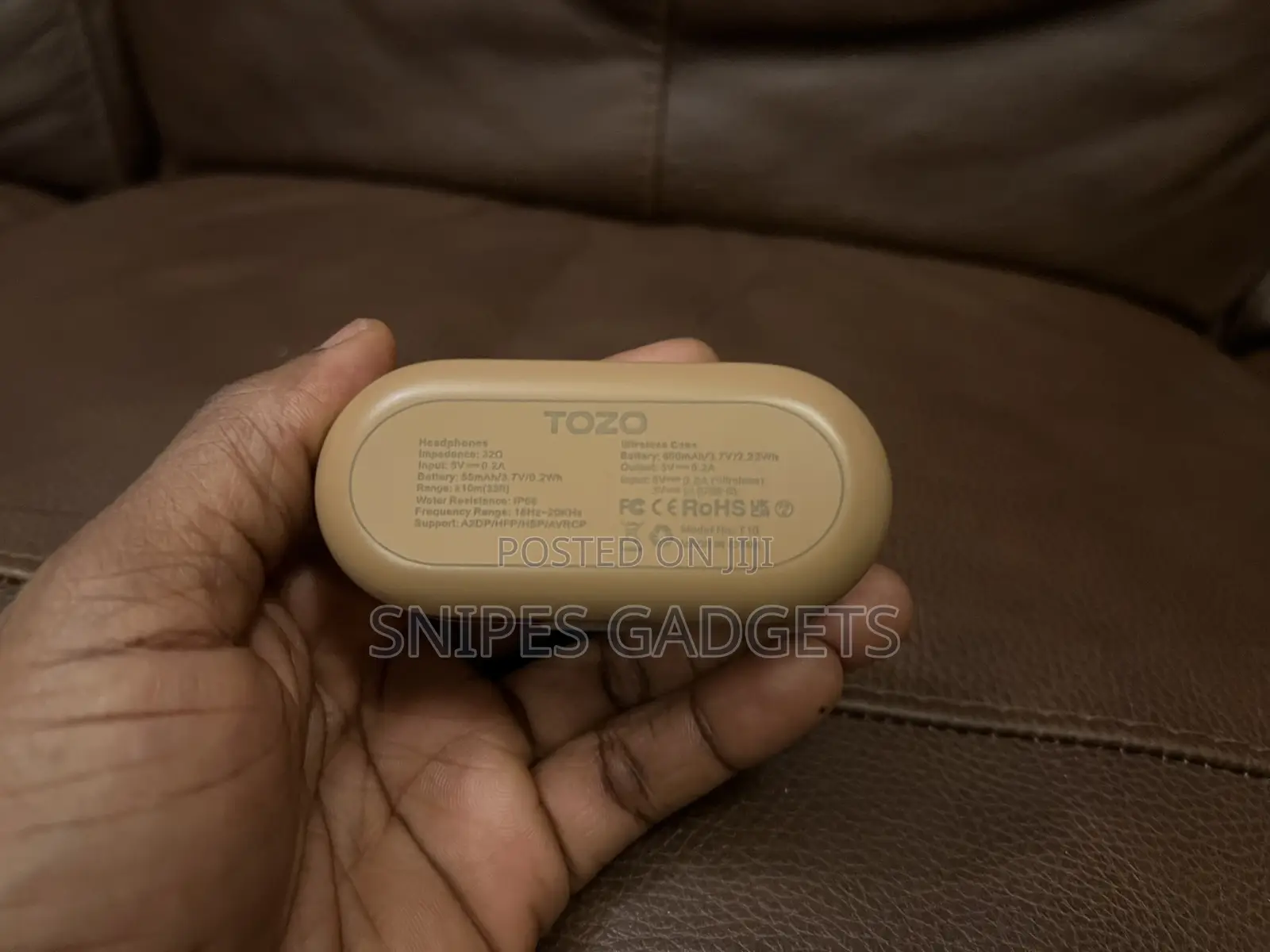 Tozo T10 Wireless Earbuds (New No Box)
