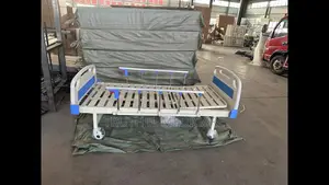 Hospital Bed - 1crank(Free Mattress, Iv Pole, Table)