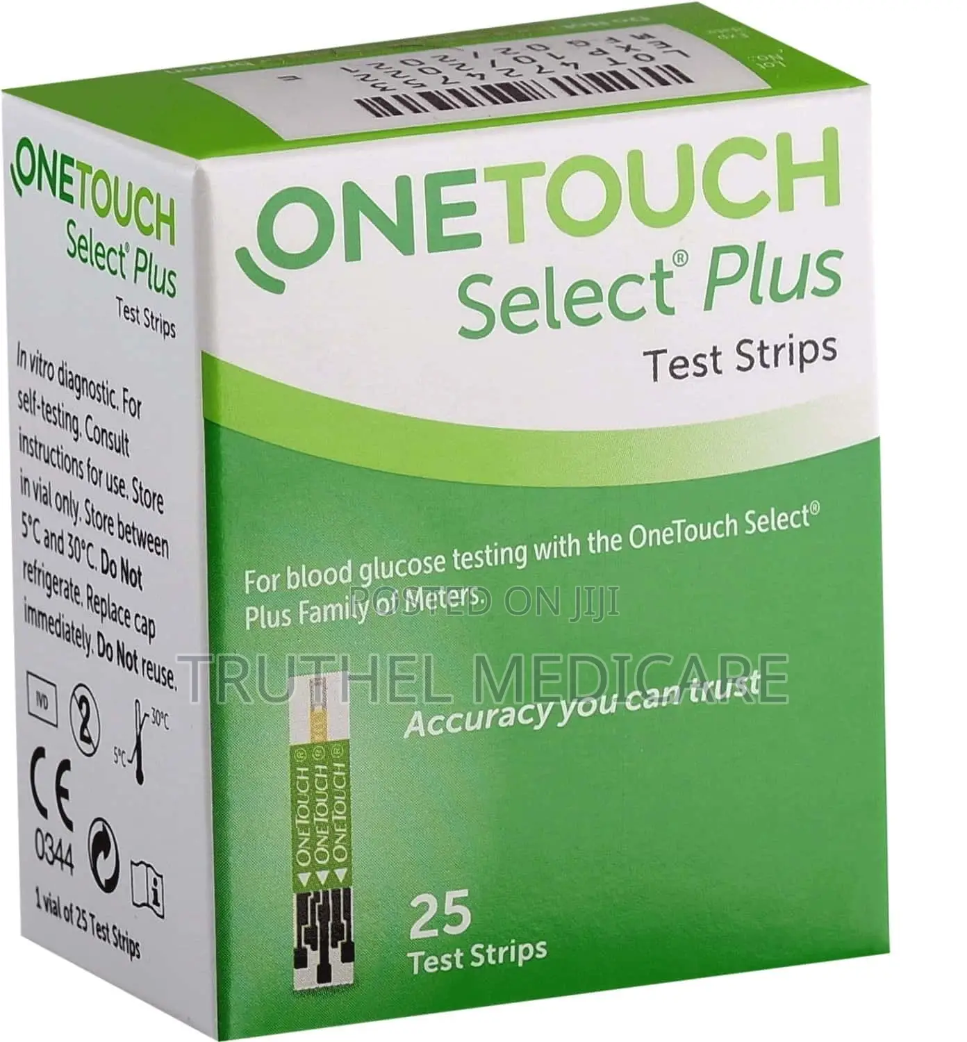 One Touch Select Plus Strips