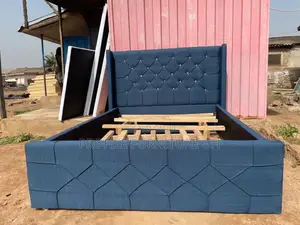 Sweet Blue Double 54x75 Bedframe// Durable And Luxurious