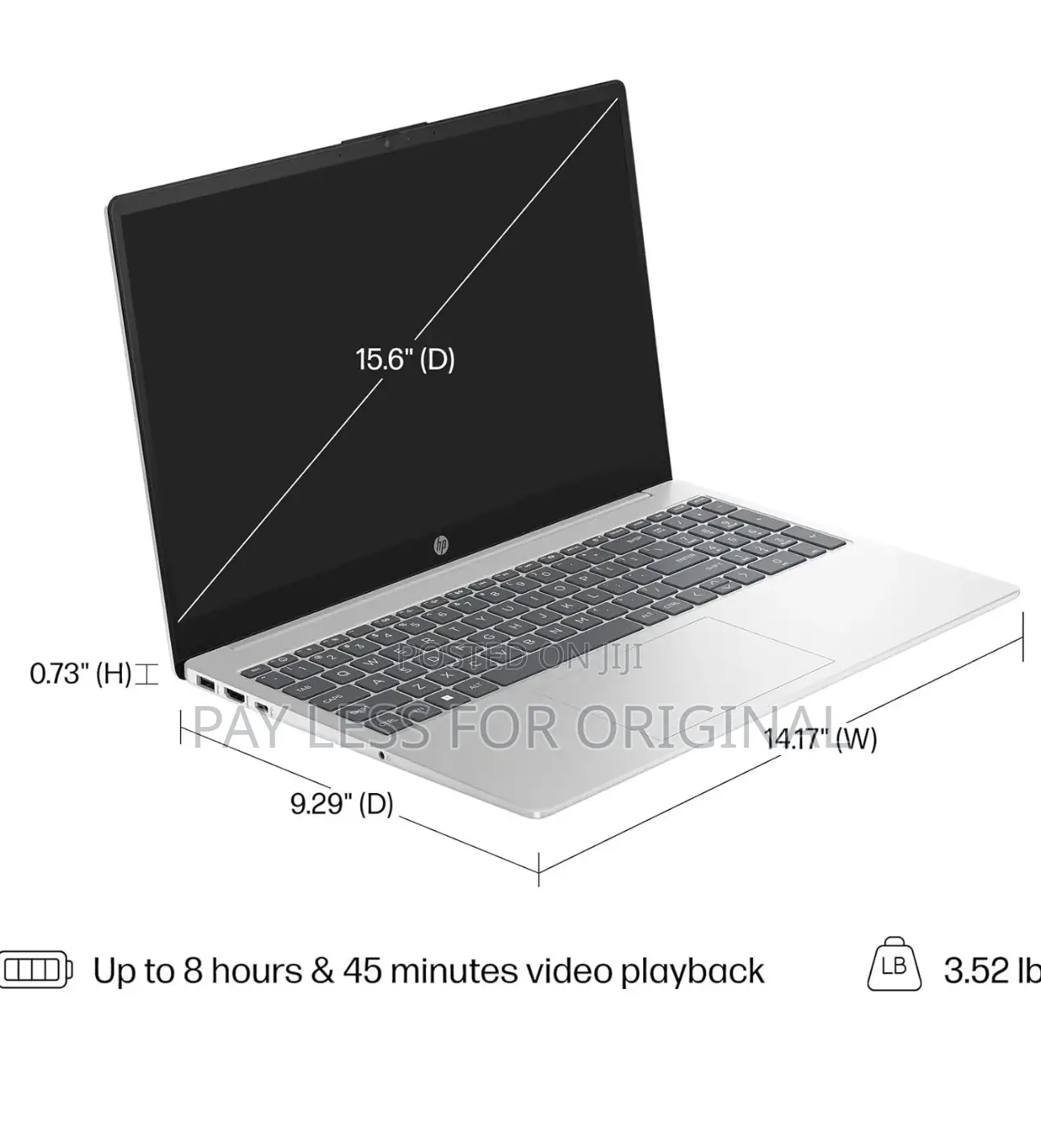 New Laptop HP 15 64GB Intel Core I5 SSD 2T