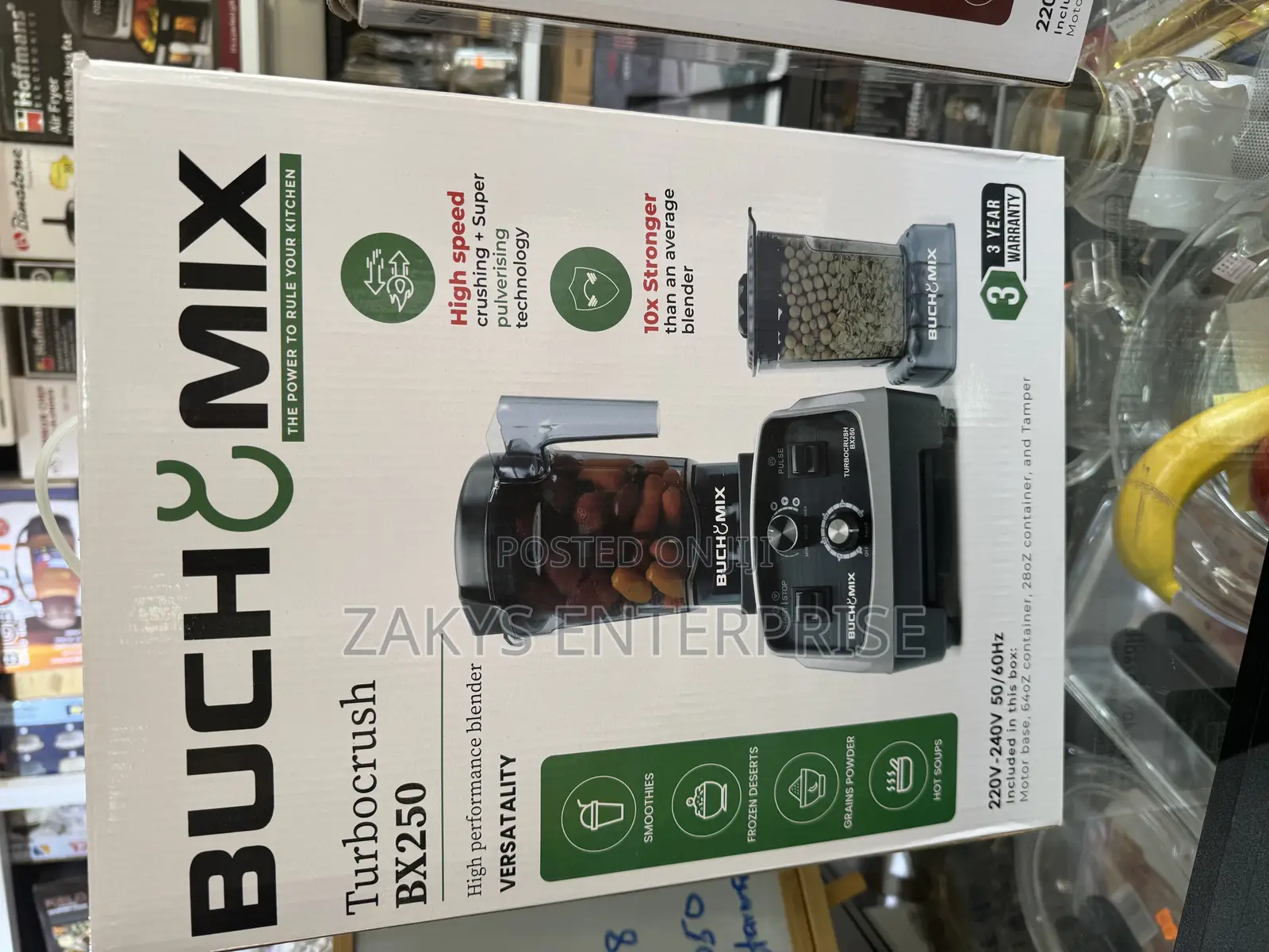 Buchymix Turbo Crash Commercial Blender.