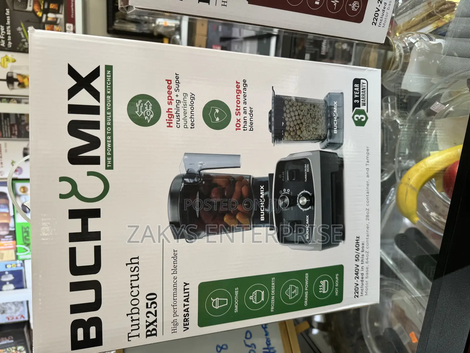 Buchymix Turbo Crash Commercial Blender.