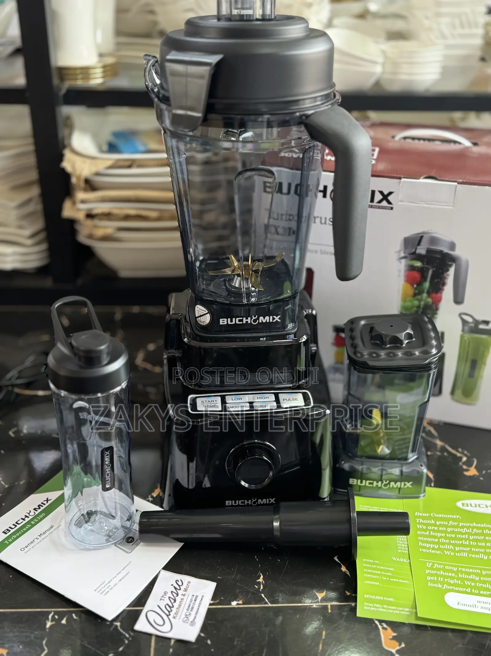 Buchymix 3in1 Turbo Crash Blender