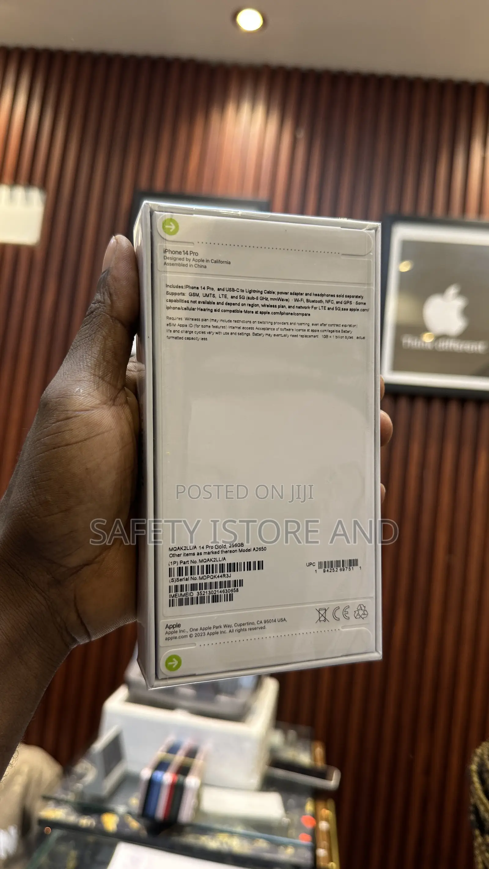 New Apple iPhone 14 Pro 256 GB Gold