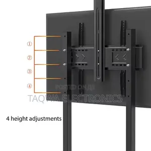 On Wheels Mobile Tv Stand 32-75