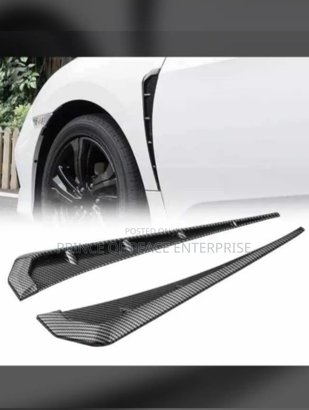 Fender Air Scoop or Fender Air Flow Pair ( Universal )