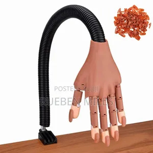 Photo - Flexible Nail Practice Hand Kit With False Nails