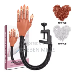 Photo - Independent Learning Nail Training Practice Mannequin Hand