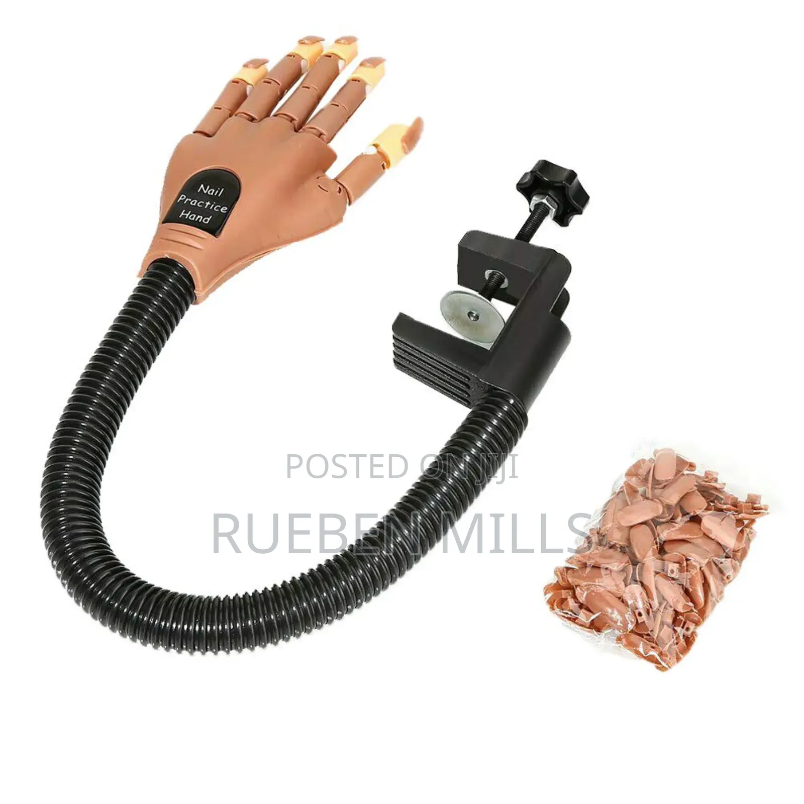 Adjustable Nail Art Model Hand for Practice