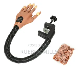 Adjustable Nail Art Model Hand for Practice
