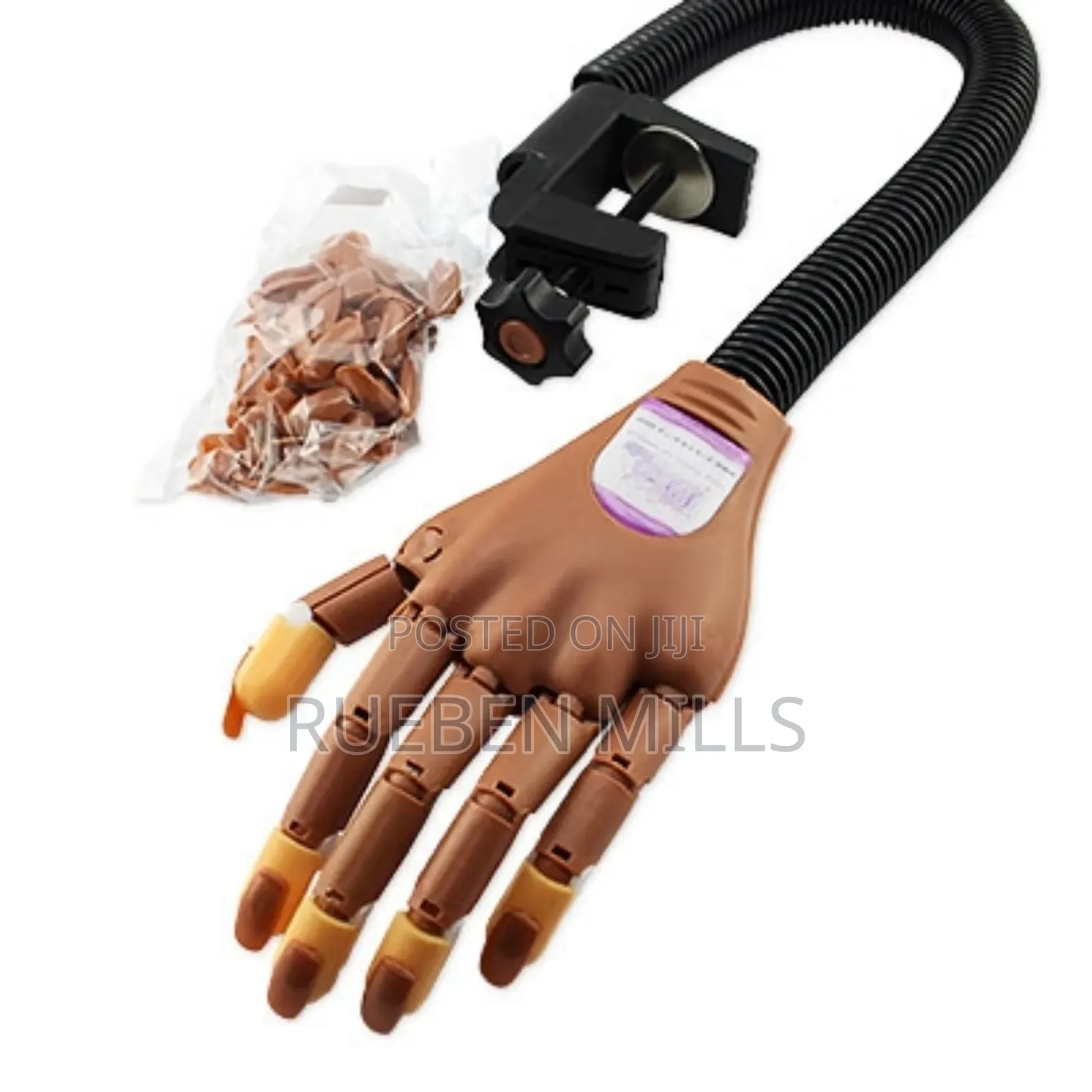 Adjustable Nail Art Model Hand for Practice