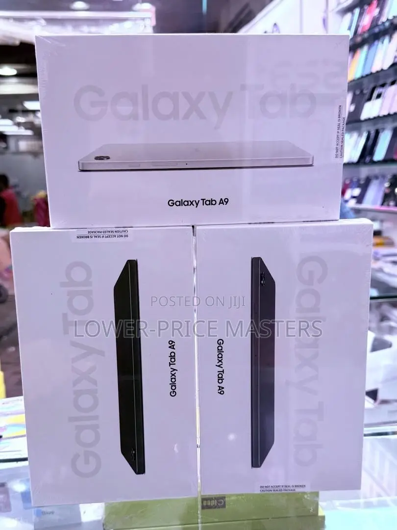 New Samsung Galaxy Tab A9 64 GB Black