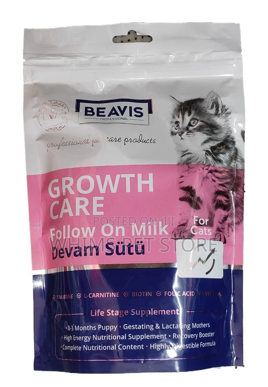 Beavis Growth Care Cat Milk