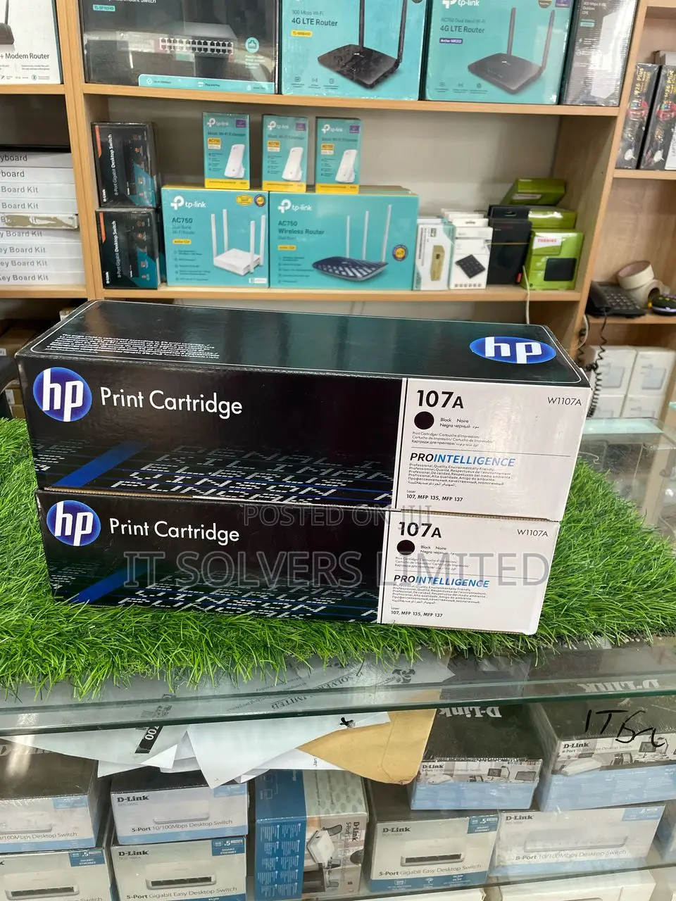 Hp 107a Black Laser Toner